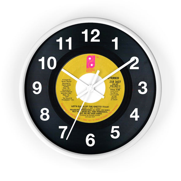 PIR Records 45 Series Wall clock