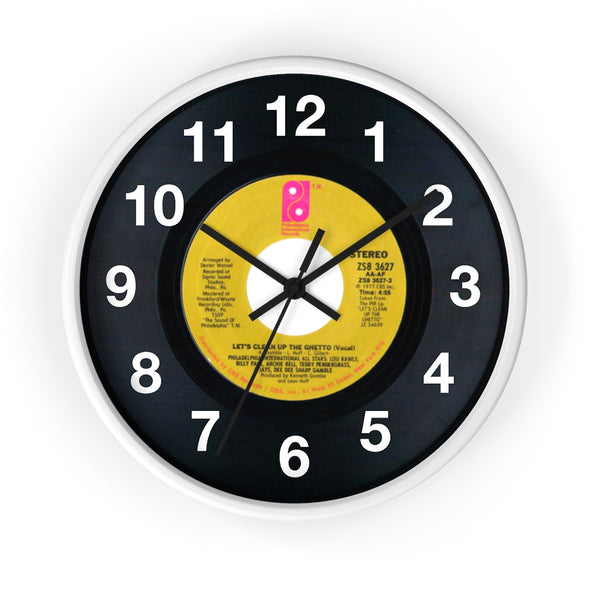 PIR Records 45 Series Wall clock